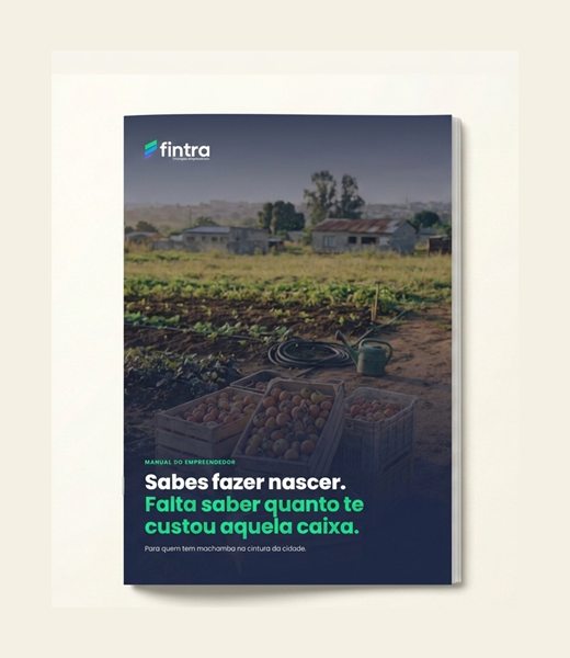 Capa do Manual Fintra de Horticultura