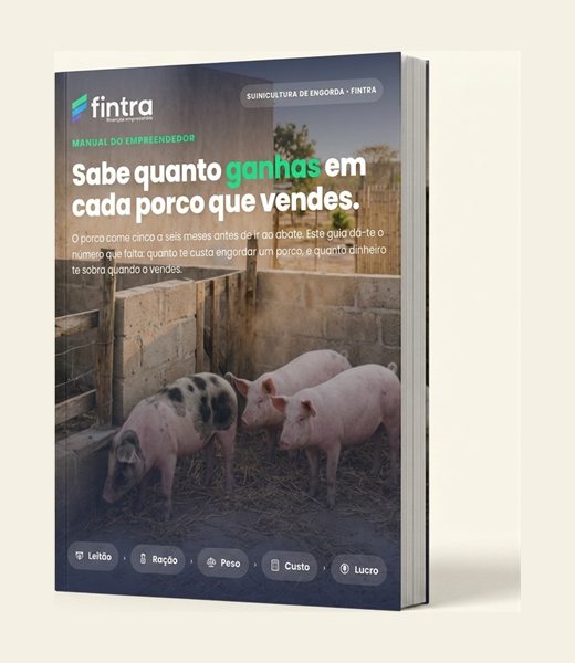 Capa do Manual Fintra de Suinicultura